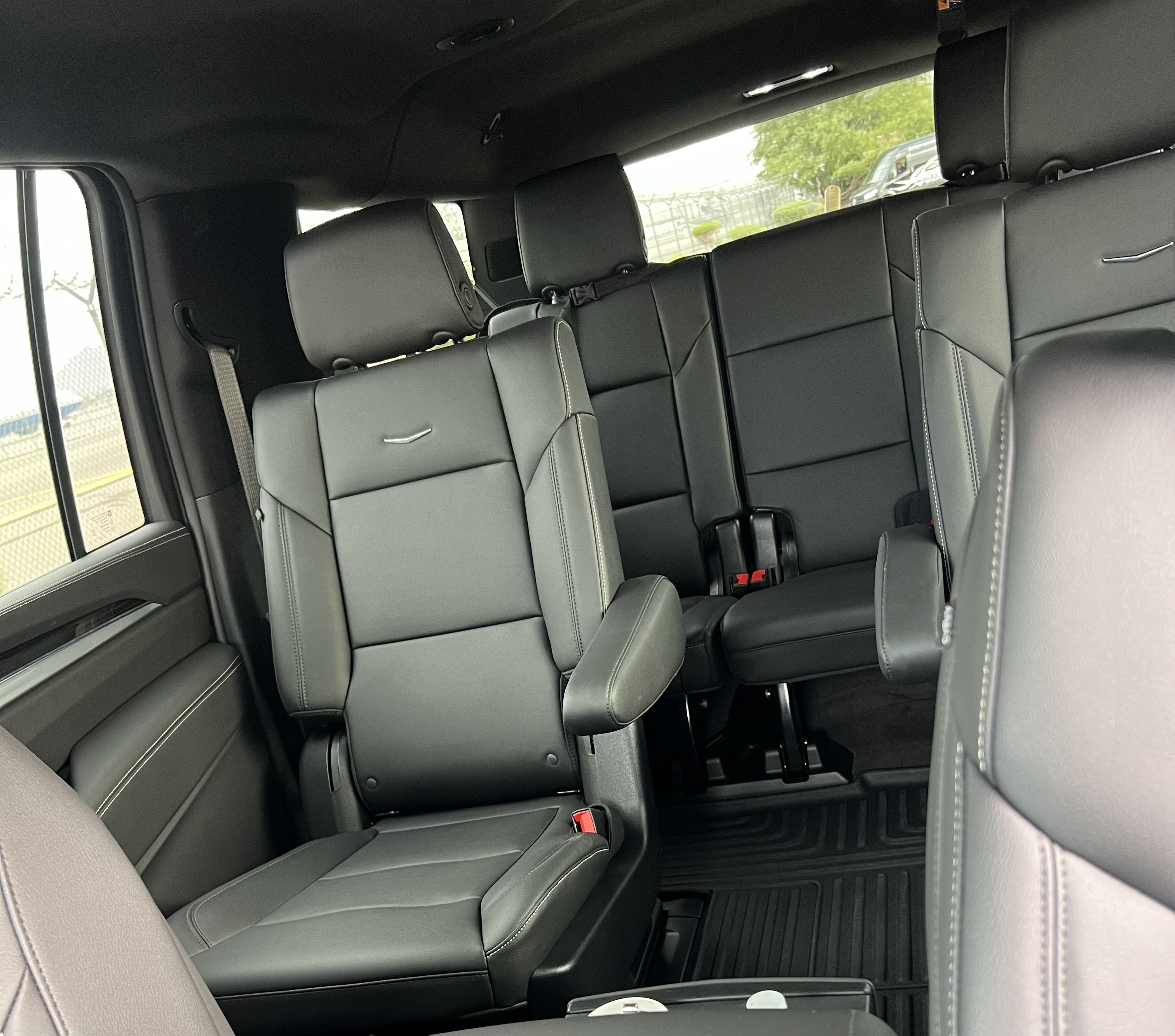 Interior view of Escalade